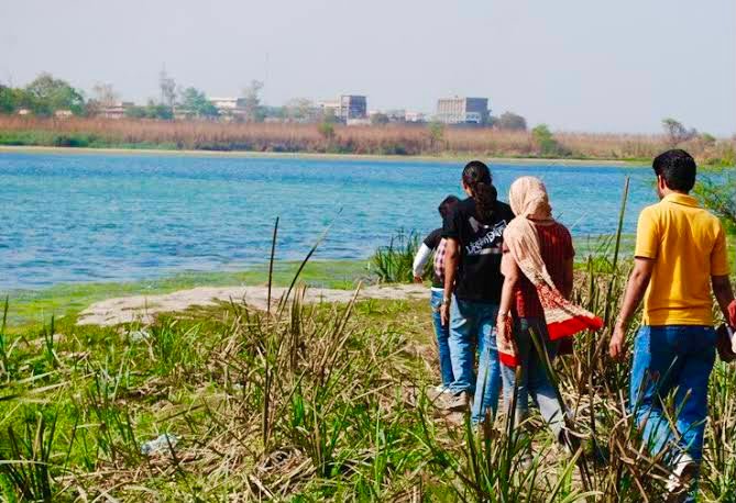Walk to the Yamuna